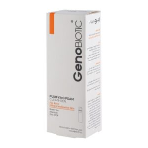 فوم شستشو صورت ژنوبایوتیک مناسب پوست چرب و مختلط حجم 150 میلی لیتر