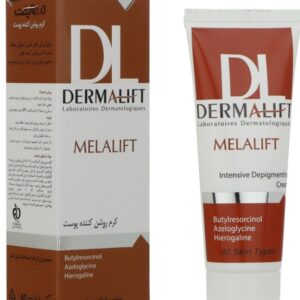 کرم روشن کننده پوست ملالیفت 40 میلی لیتر درمالیفت