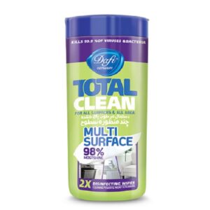 دستمال مرطوب پاک کننده چند منظوره سطوح دافی