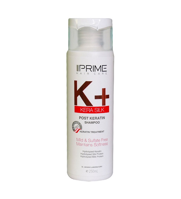 شامپو K+ موهای کراتینه شده 250 میل پرایم