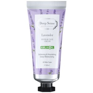 کرم مرطوب کننده دیپ سنس مدل Lavender حجم 60 میی لیتر