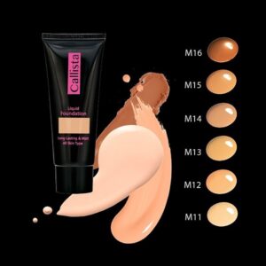 کرم پودر مات کالیستا مدل Long Lasting