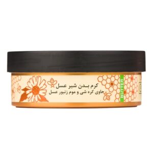 کره بدن (کرم مرطوب کننده بدن) شیر عسل مناسب پوست معمولی تا خشک 200 میل دیپ سنس
