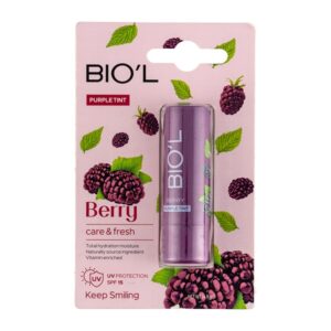 بالم لب رنگی بیول مدل Berry با SPF15 وزن 4.8 گرم