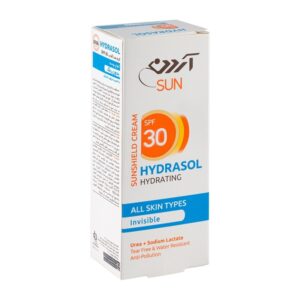 کرم ضد آفتاب بی رنگ مرطوب کننده آردن سان مدل Hydrasol با SPF30 مناسب انواع پوست حجم 50 میلی لیتر