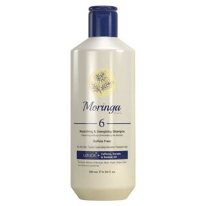 شامپو بدون سولفات مناسب انواع مو به خصوص موهای کراتین شده شماره 6 حجم 200میل مورینگا