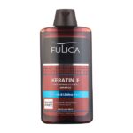 شامپو تقویت کننده مو فولیکا مدل Keratin E فاقد سولفات حجم 400 میلی لیتر