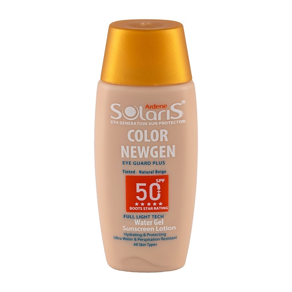 لوسیون ضد آفتاب رنگی آردن مدل Color Newgen با +SPF50 مناسب انواع پوست حجم 75 میلی لیتر