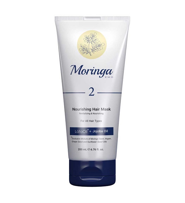 ماسک مو مغذی مورینگا مدل Nourishing Hair شماره 2 مناسب انواع مو حجم 200 میلی لیتر