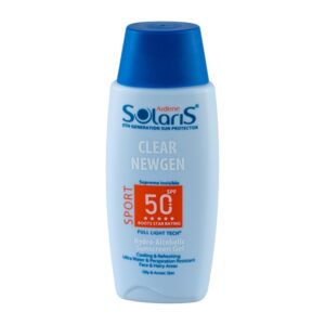 ژل ضد آفتاب آردن مدل Clear Newgen Sport با +SPF50 مناسب پوست های چرب و مستعد جوش حجم 100 میلی لیتر
