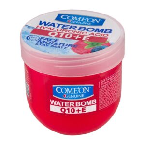 کرم صورت کامان مدل بمب آبرسان حاوی هیالورونیک اسید و کوآنزیم کیوتن با عصاره توت و پشن بری حجم 200 میلی لیتر