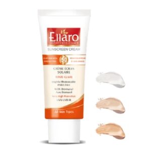 کرم ضد آفتاب رنگی الارو SPF50 مناسب انواع پوست