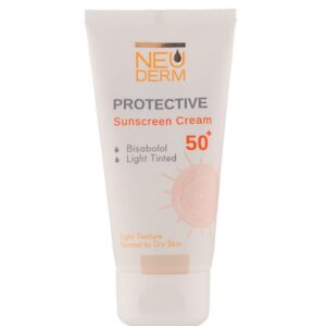 کرم ضد آفتاب رنگی نئودرم مدل Protective با SPF50 مناسب پوست نرمال و خشک حجم 50 میلی لیتر