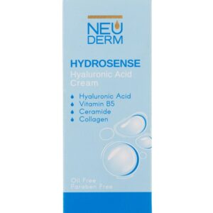 کرم آبرسان و هیالورونیک اسید نئودرم مدل Hydrosense حجم 50 میلی لیتر