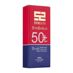 کرم ژل ضد آفتاب ساین اسکین مدل Synshield با SPF50 مناسب پوست چرب آقایان حجم 50 میلی لیتر