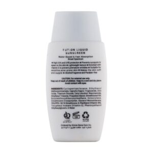 کرم ضد آفتاب بی رنگ ژیناژن مدل Fusion Liquid مناسب پوست خشک و نرمال 50 میلی لیتر