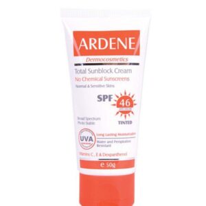 کرم ضد آفتاب رنگی آردن با SPF46 مناسب پوست معمولی و حساس حجم 50 میلی لیتر