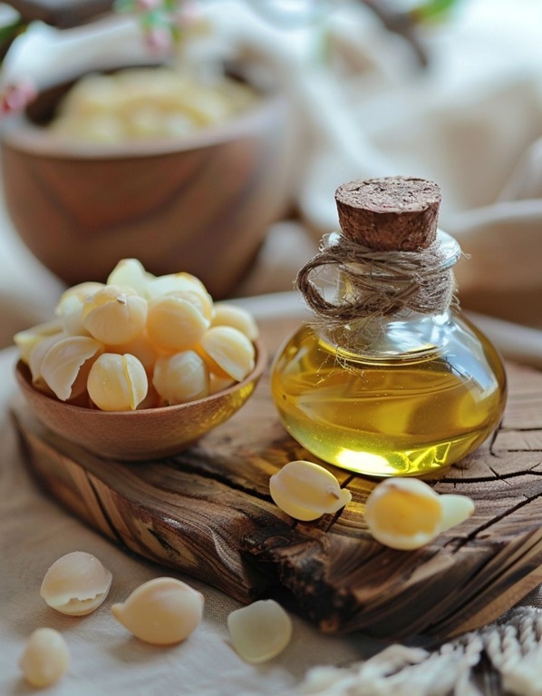 فواید روغن ماکادمیا