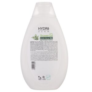 شامپو بدن کرمی هیدرودرم با رایحه چای سبز و نعناع حجم 500 میلی لیتر
