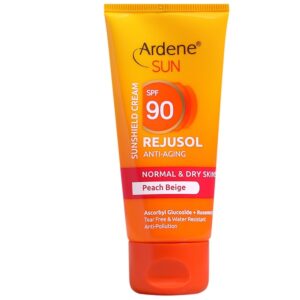 کرم ضد آفتاب رنگی آردن سان با SPF90 مدل Rejusol مناسب پوست معمولی و خشک