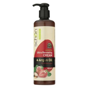 کرم مرطوب کننده پمپی شون حاوی توت فرنگی، شی باتر و آرگان