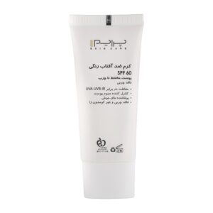 کرم ضد آفتاب رنگی فاقد چربی پرایم با SPF60 برای پوست مختلط تا چرب حجم 40 میلی لیتر
