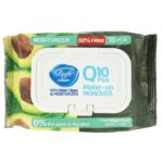 دستمال مرطوب دافی پاک کننده آرایش حاوی Q10 و عصاره آووکادو تعداد 50 عدد