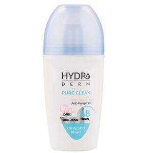 مام رول ضد تعریق بانوان هیدرودرم مدل Pure Clean حجم 50 میلی‌لیتر