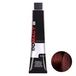 رنگ مو دوماسی شماره 6.5 بلوند ماهاگونی تیره (بلوند انابی) حجم ۱۲۰ میلیلیتر